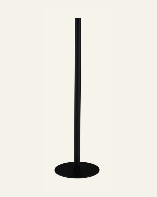 Ljusstake svart - 18x18x80 cm svart - 1