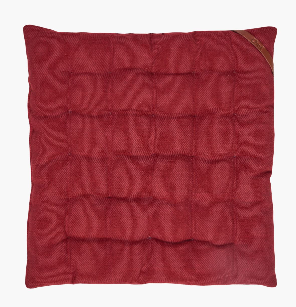 Stolsdyna röd - 40x40x4 cm röd - 1