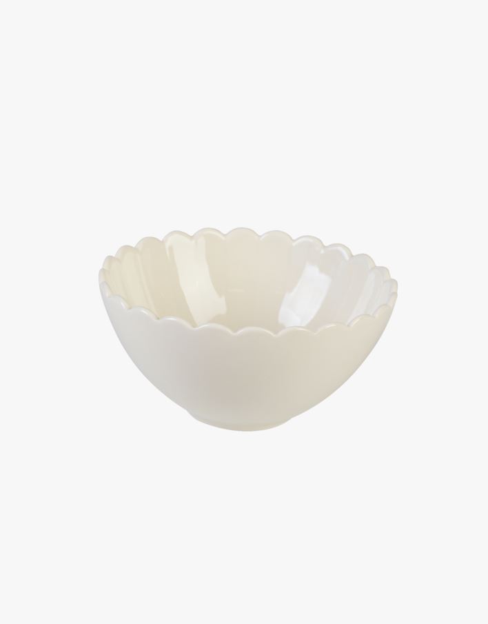 Skål vit - 6 cm ø 12 vit - 1