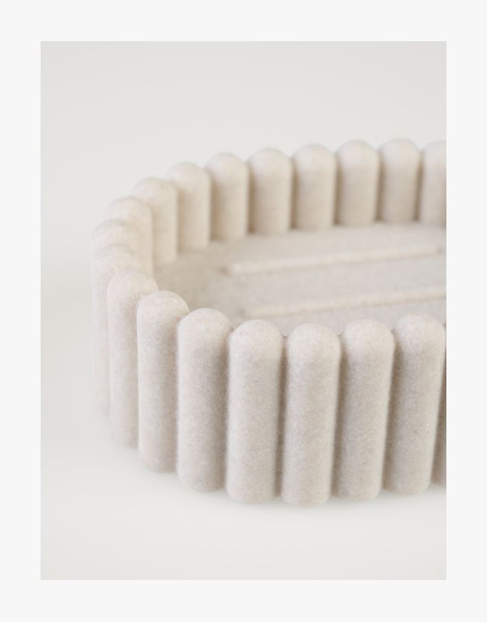 Tvålkopp beige - 11,5x8,5x4 cm beige - 1