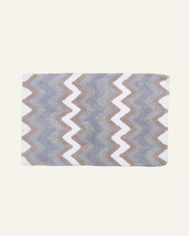 Badrumsmatta multi/blå - 55x90 cm multi/blå - 1