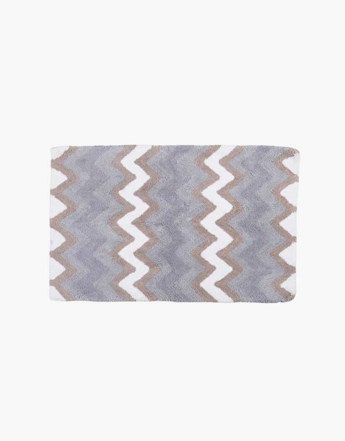 Badrumsmatta multi/blå - 55x90 cm multi/blå - 1