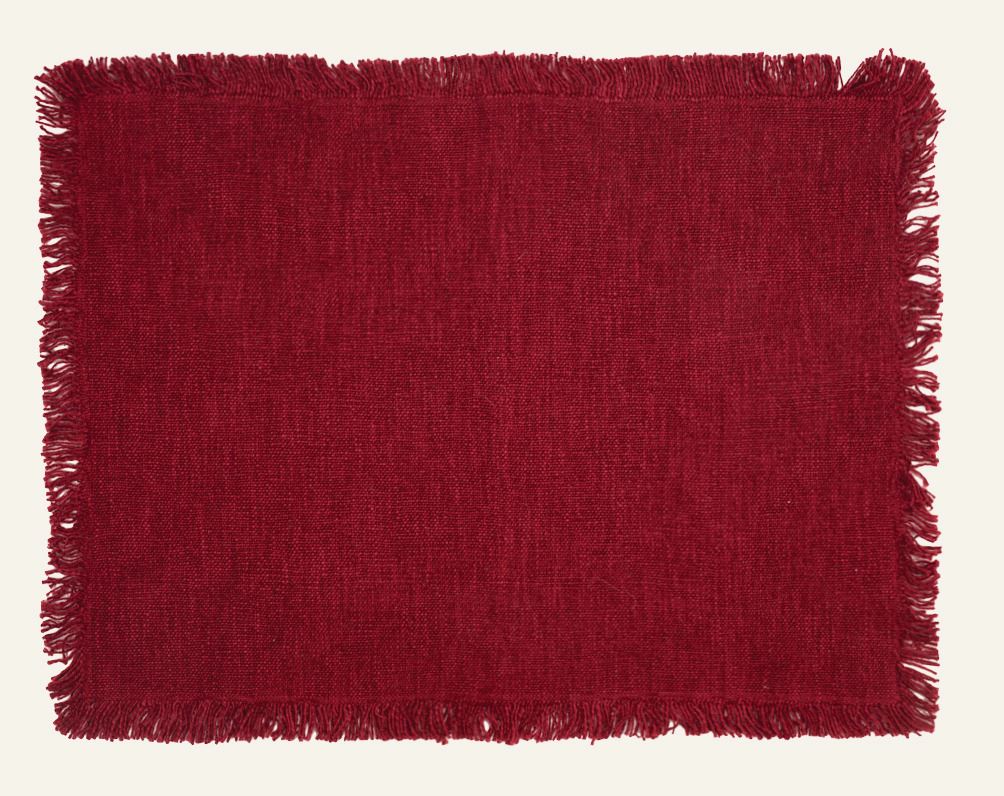 Bordstablett julröd - 34x45 cm julröd - 1