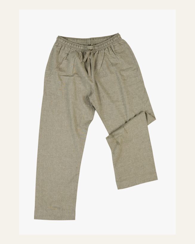 Pyjamasbyxor olivgrön - one size olivgrön - 1
