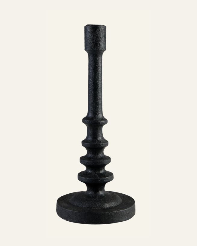 Ljusstake svart - 13x12,5x29,5 cm svart - 1