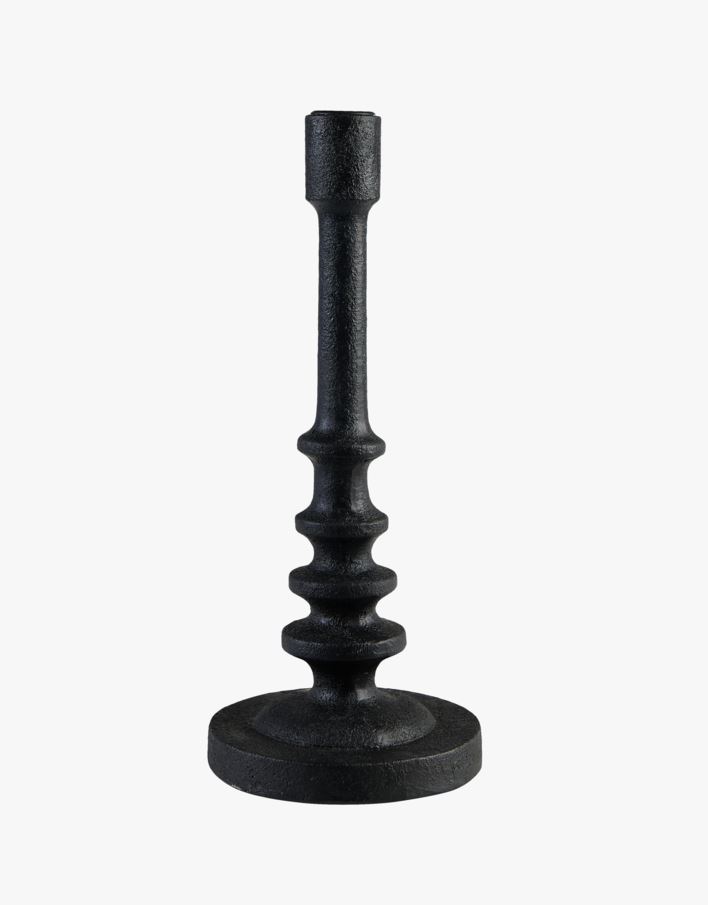 Ljusstake svart - 13x12,5x29,5 cm svart - 1