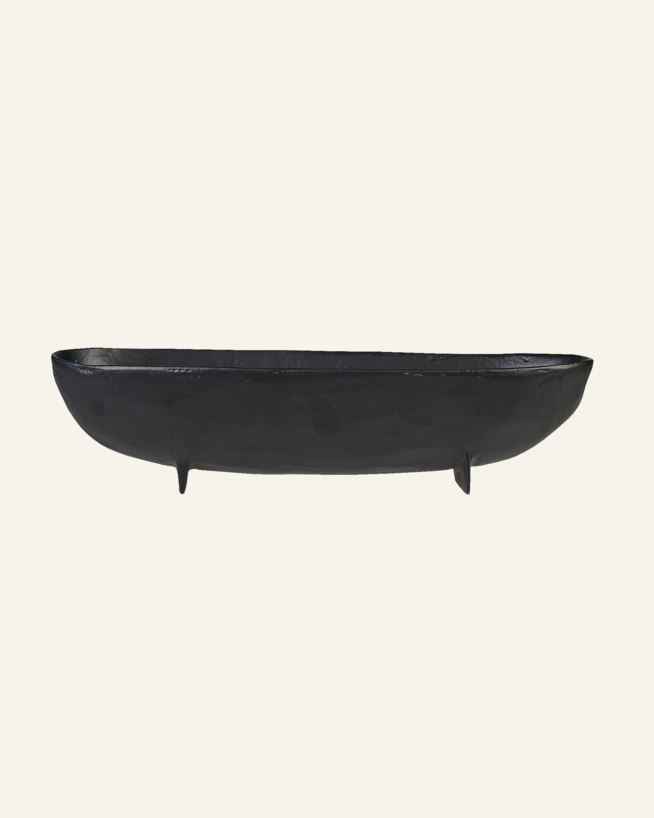 Dekorationsskål svart - 39x11,5x9,5 cm svart - 1