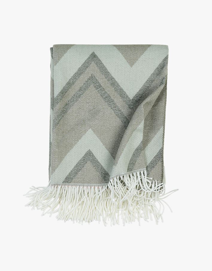 Pläd multi/grön - 130x170 cm multi/grön - 1