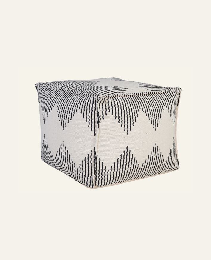 Puff offwhite - 50x50x45cm offwhite - 1