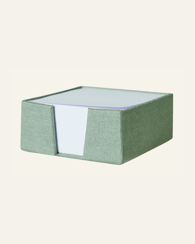 Holder m/425 ark ljusgrön - 11x11x5 cm ljusgrön - 1