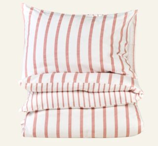 Sienna påslakanset i flanell gammelrosa