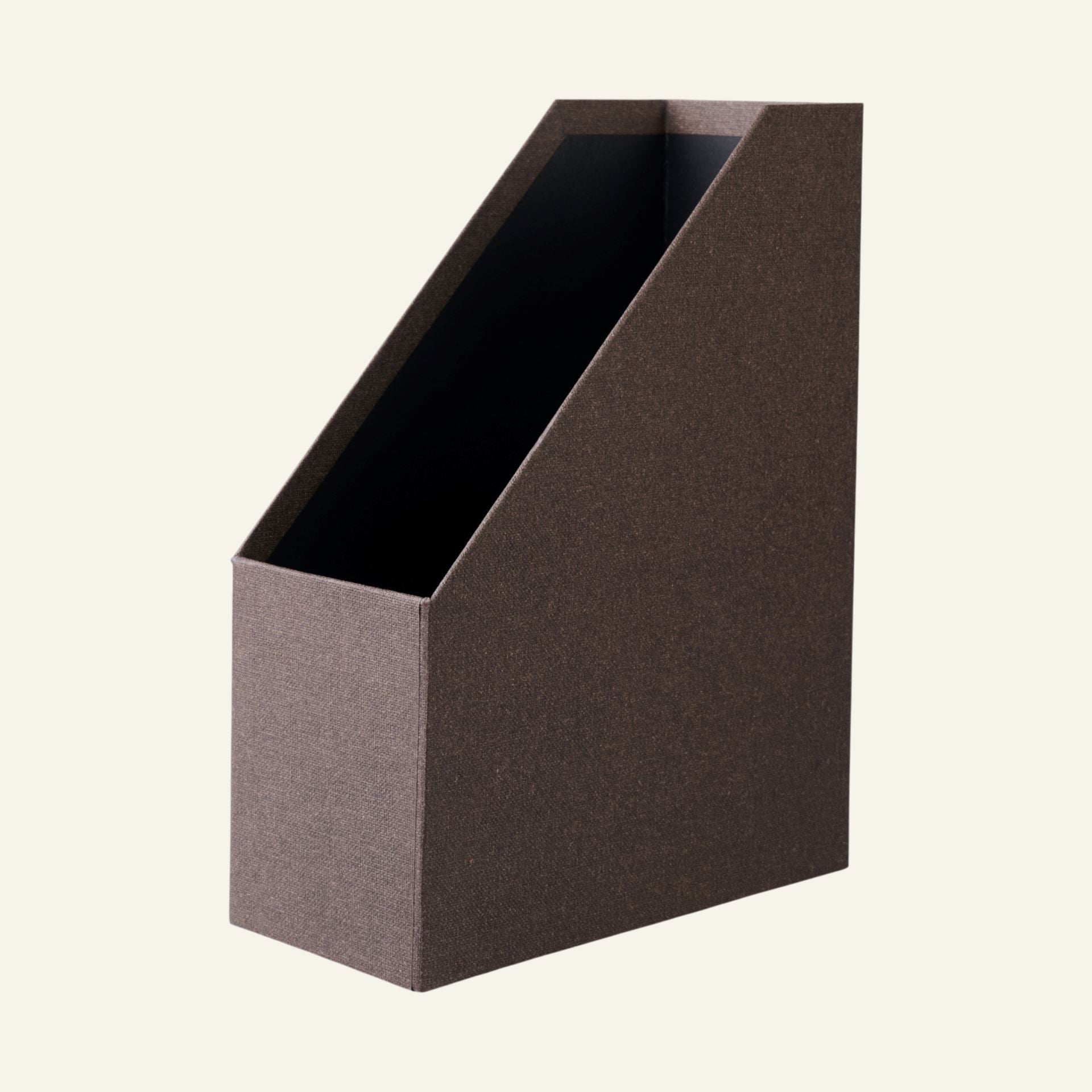 Tidskriftshållare brun - 11,5x24,5x32 cm brun - 1
