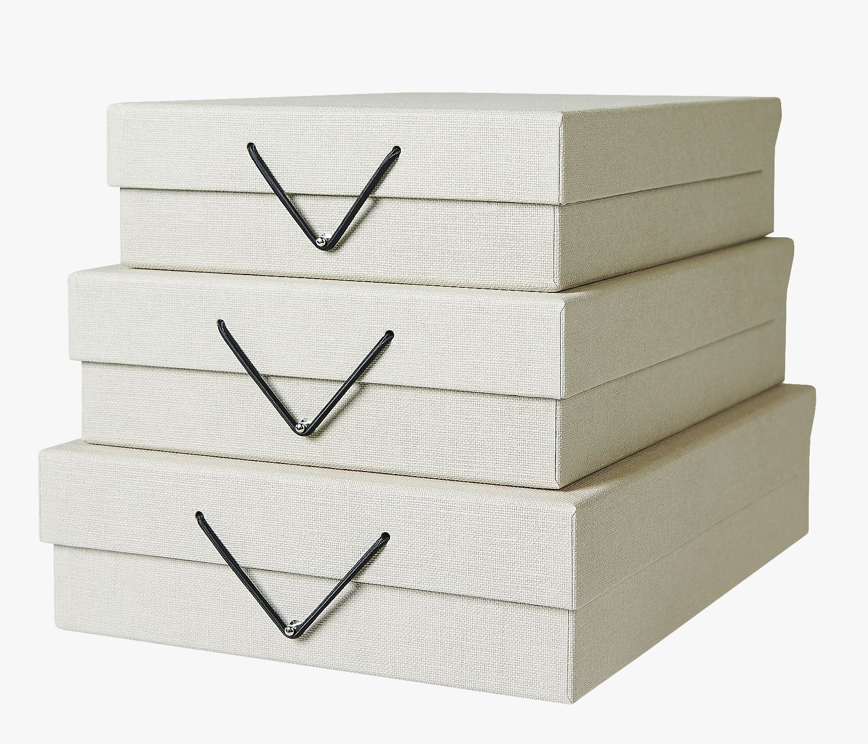 Förvaringslåda natur - 26x35x8,5 cm natur - 1