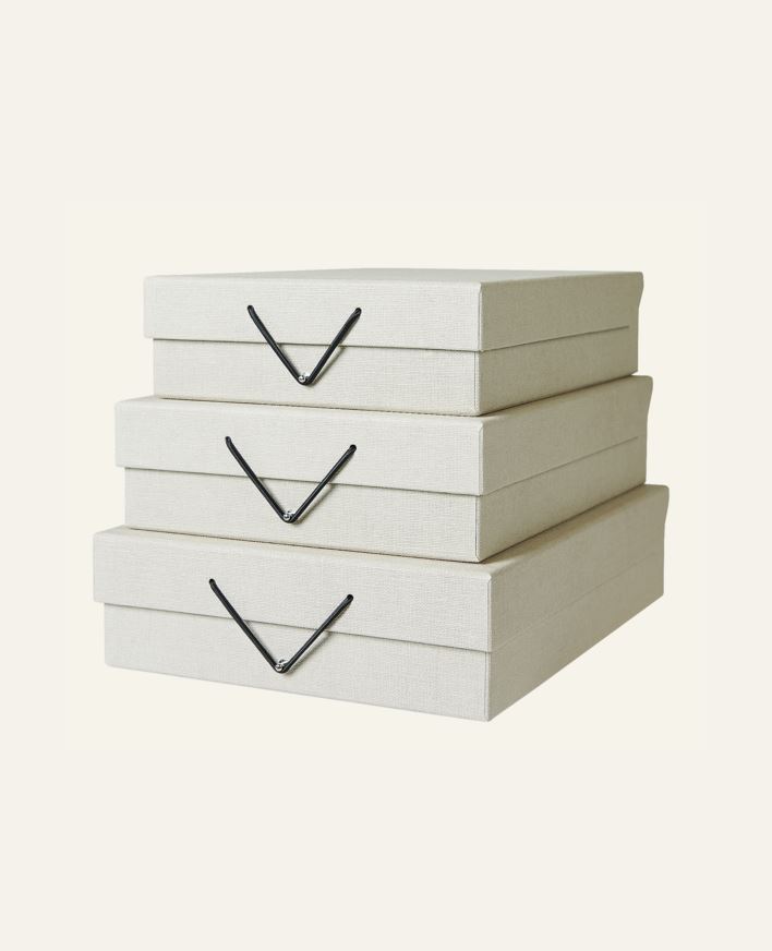 Förvaringslåda natur - 26x35x8,5 cm natur - 1