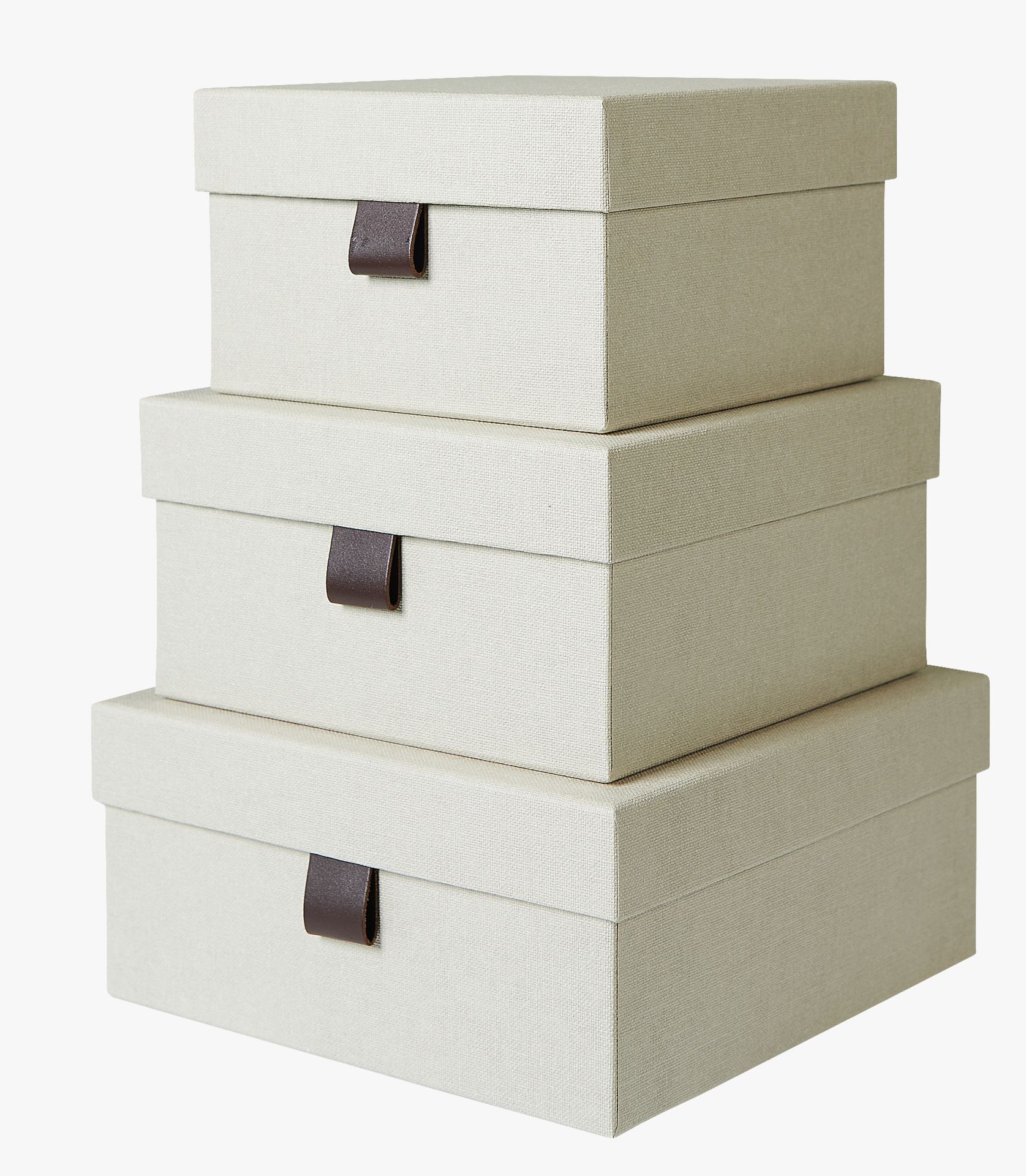 Förvaringslåda natur - 26x26x13 cm natur - 1