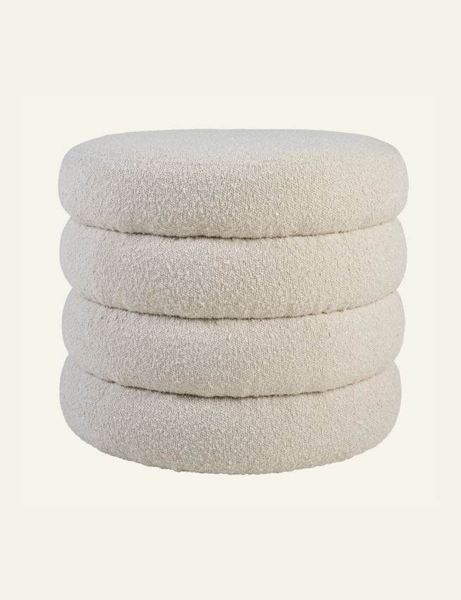 Puff ljusbeige - 3