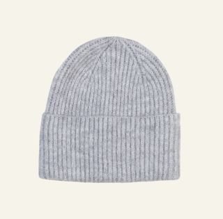 Winter mössa ljusgrå