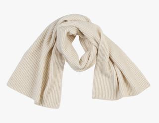Winter scarf offwhite