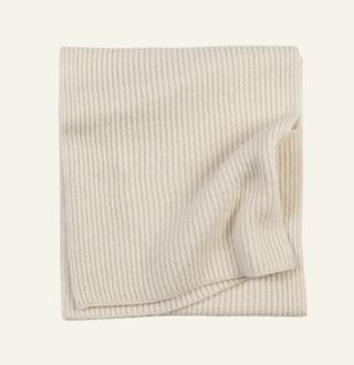 Winter scarf offwhite