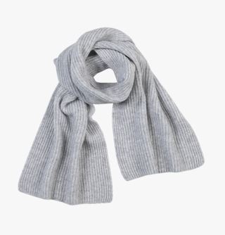Winter scarf ljusgrå