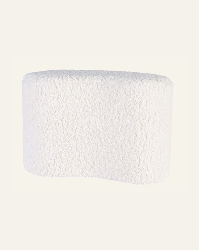 Puff vit - 30x50x32 cm vit - 1