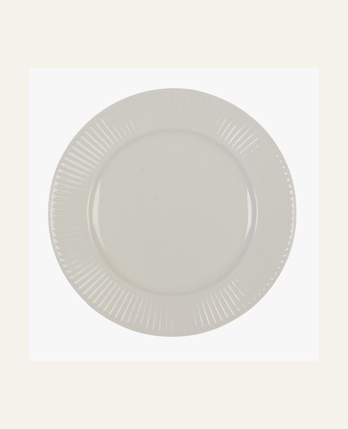 Frukosttallrik vit - ø19,8 vit - 1