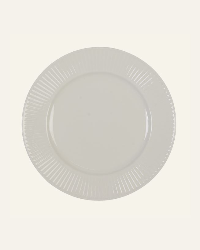 Frukosttallrik vit - ø19,8 vit - 1