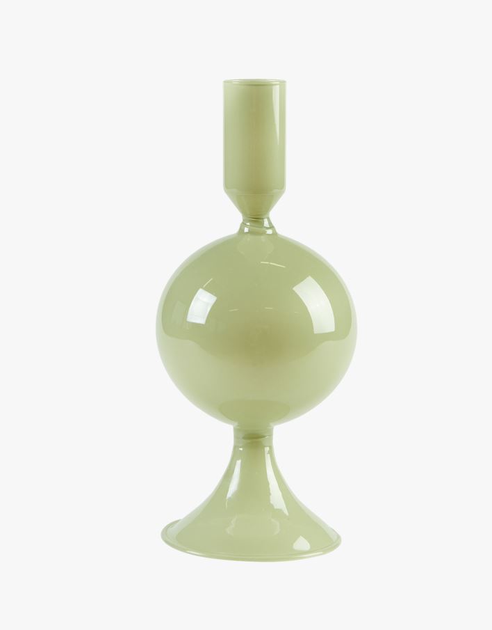 Ljusstake ljusbeige - 10x10x18 cm ljusbeige - 1