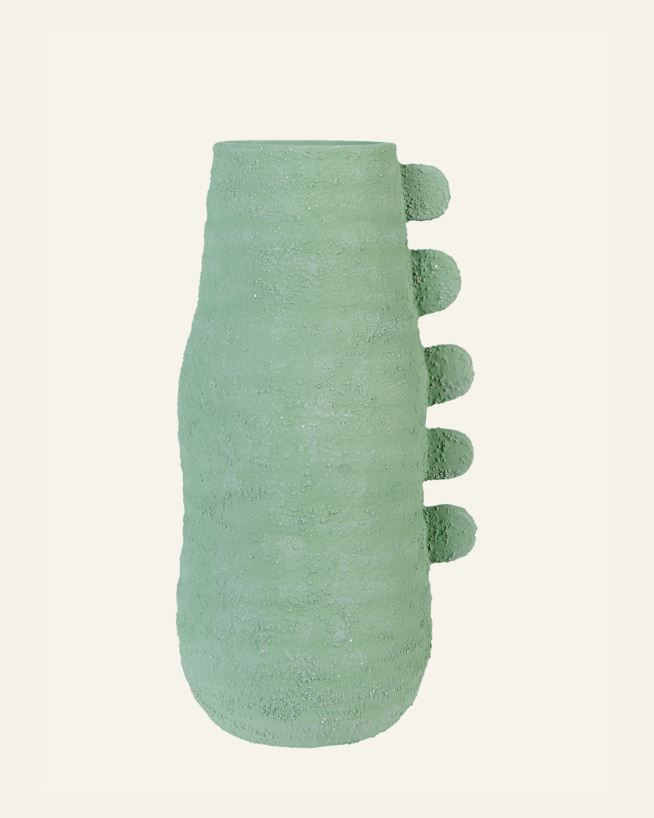 Vas grön - 15x13x29,5 cm grön - 1