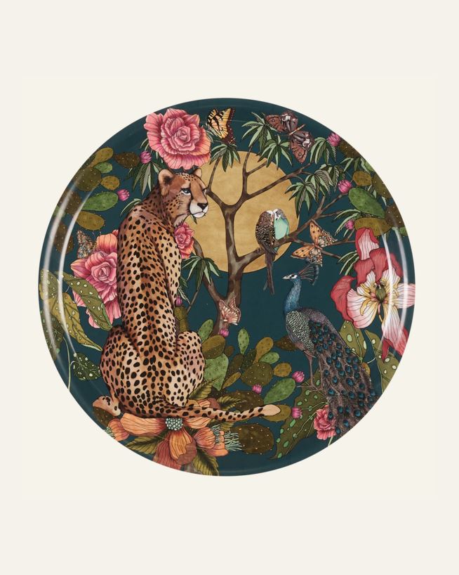 Bricka petroleumblå - ø38 petroleumblå - 1