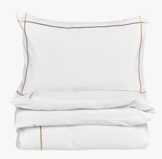 Lux Sleeping påslakanset i satin sand