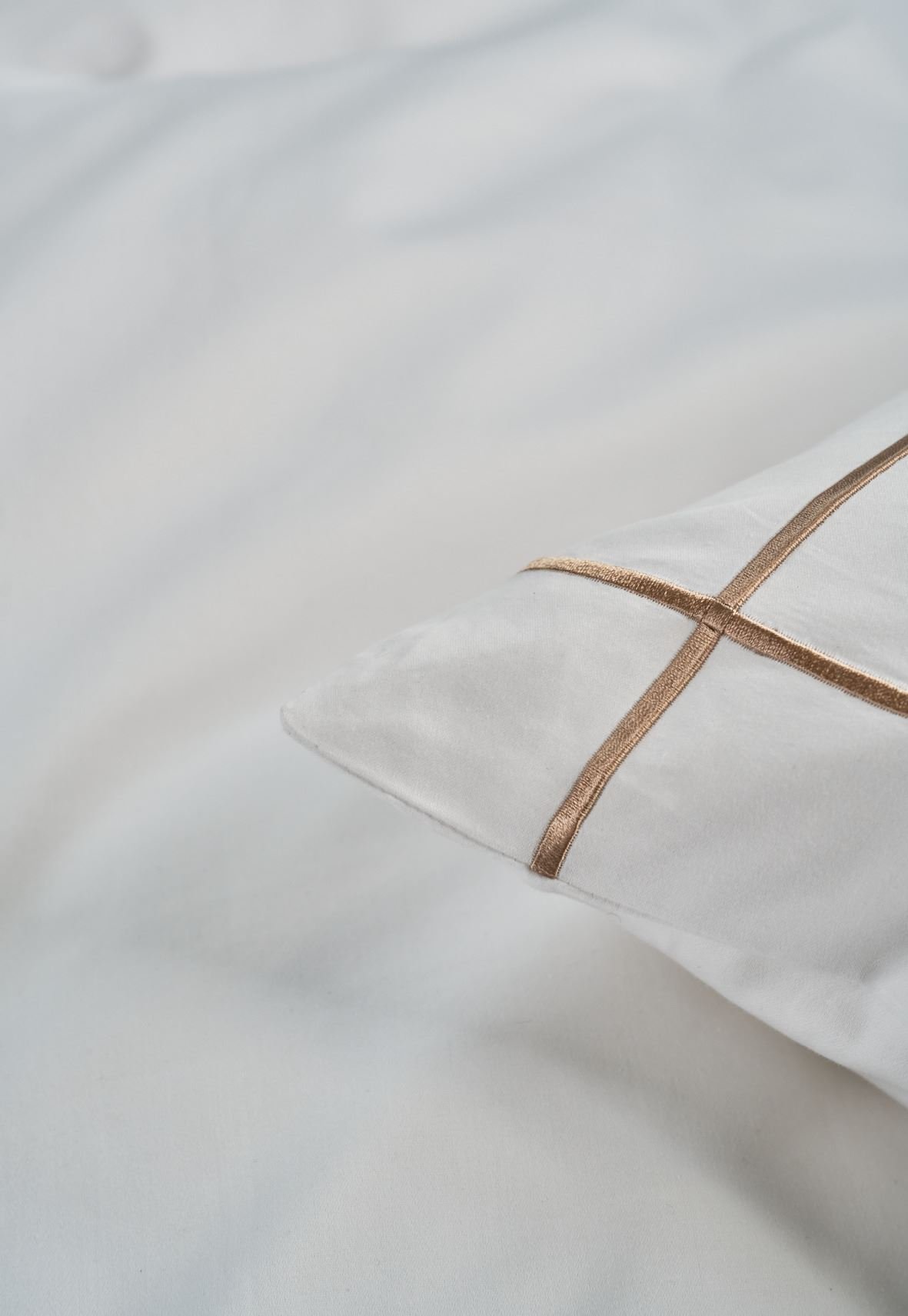 Påslakanset i satin sand - 7