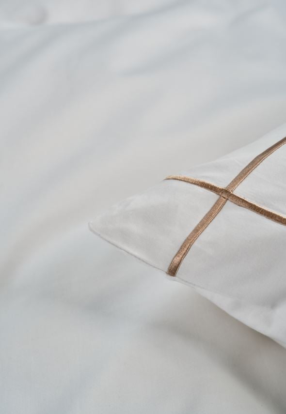 Påslakanset i satin sand - 7