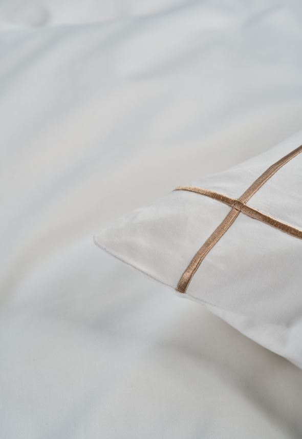 Påslakanset i satin sand - 7