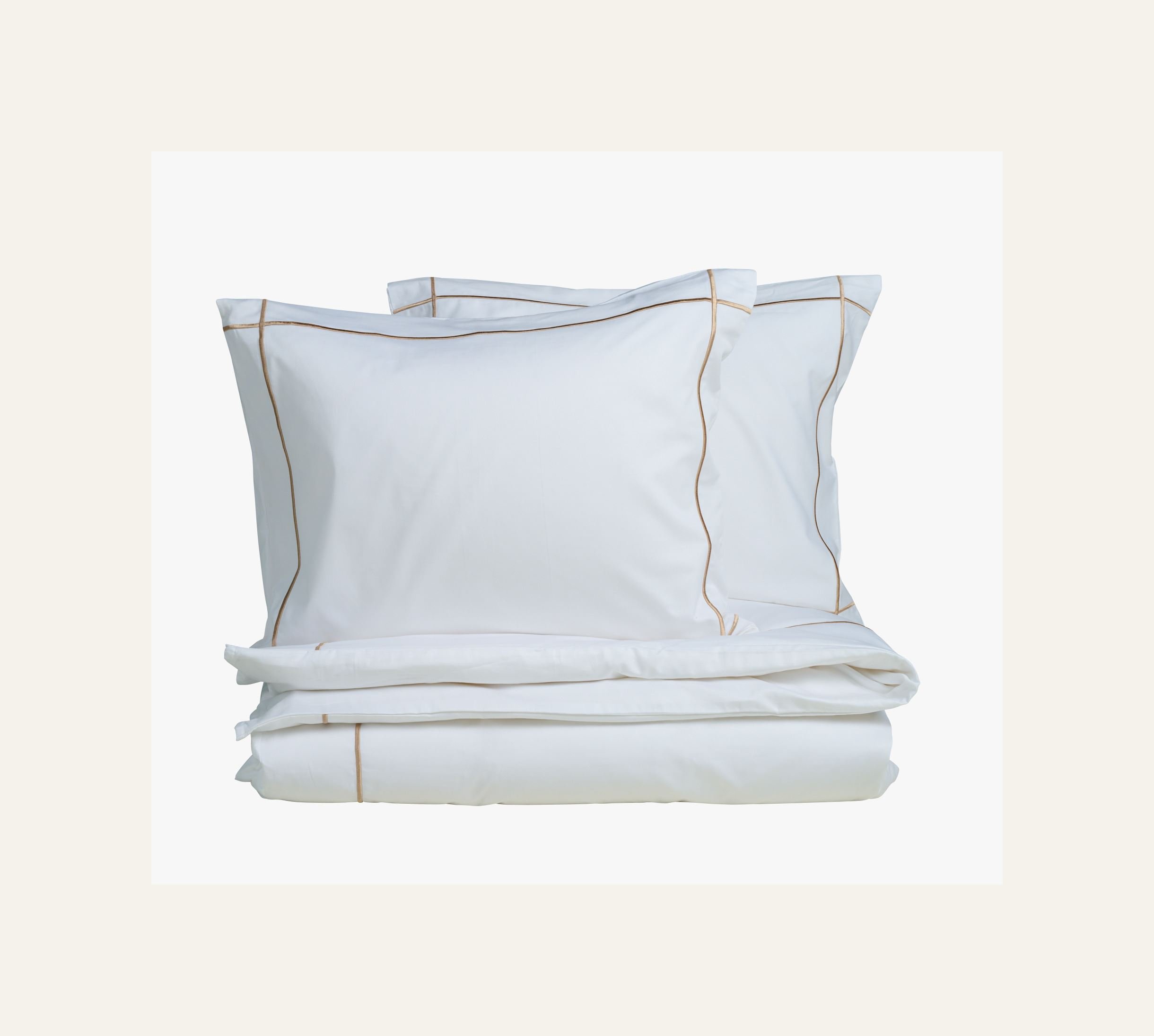 Påslakanset i satin sand - 2