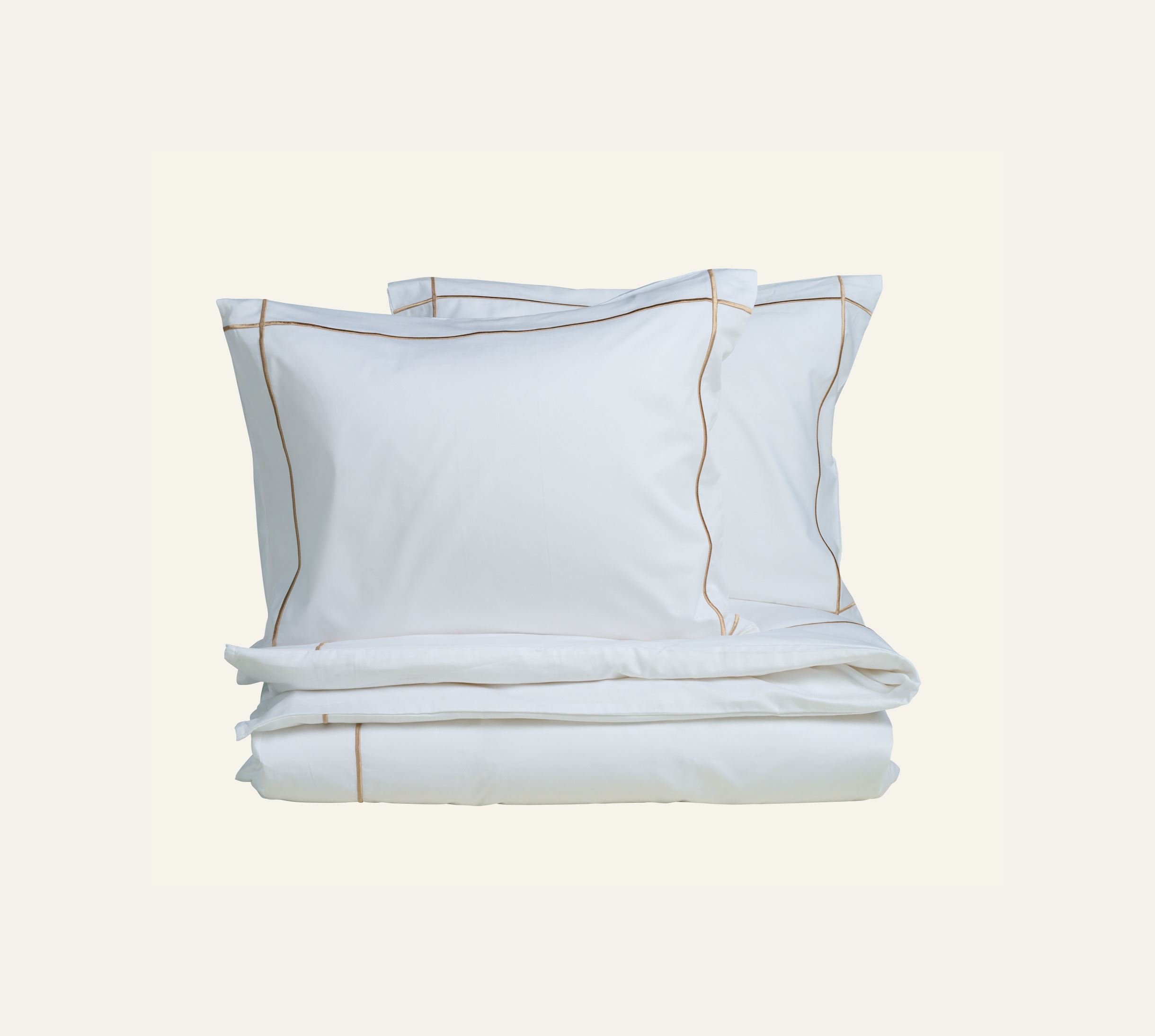 Påslakanset i satin sand - 2