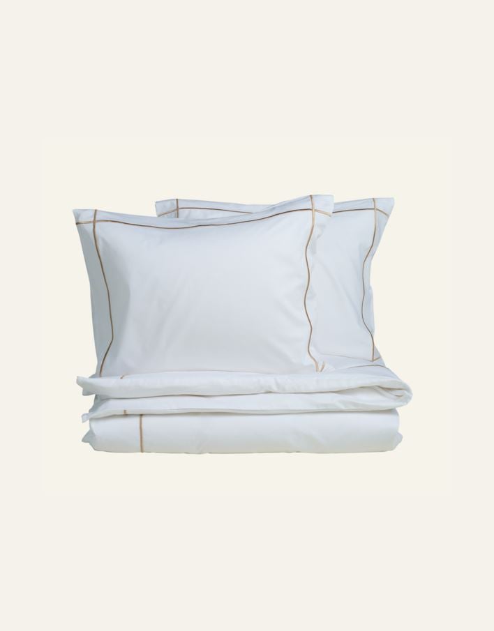 Påslakanset i satin sand - 2