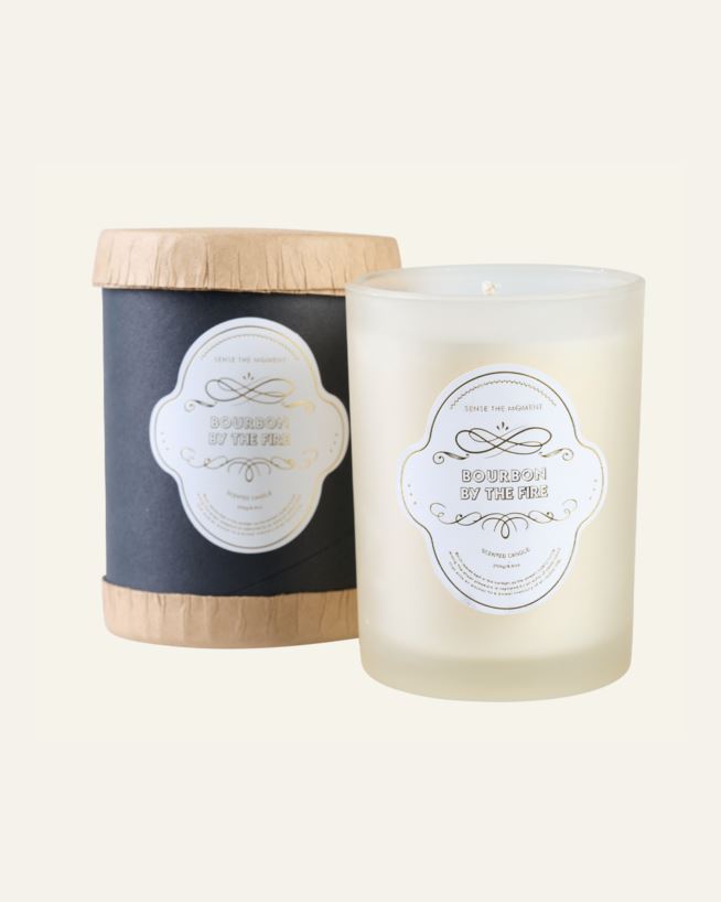 Doftljus svart - 250 g svart - 1