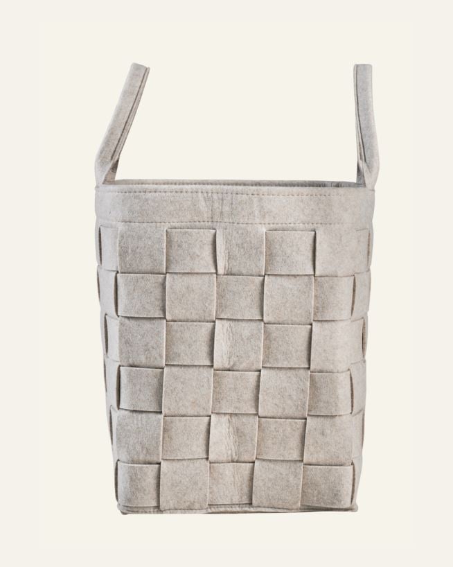 Tvättkorg beige - 30x30x40 cm beige - 1