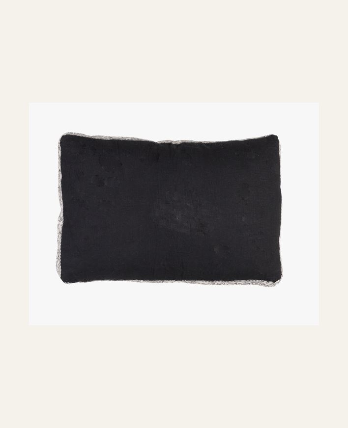 Prydnadskudde svart - 40x60 cm svart - 1