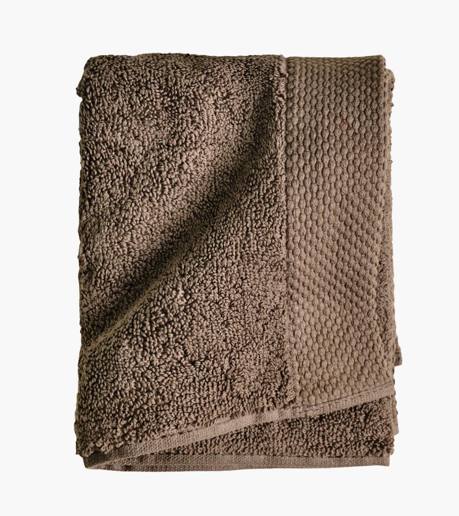 Handduk  brun - 40x60 cm brun - 1