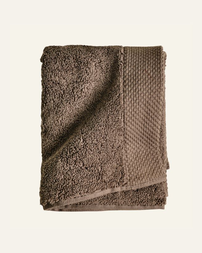 Handduk brun - 40x60 cm brun - 1