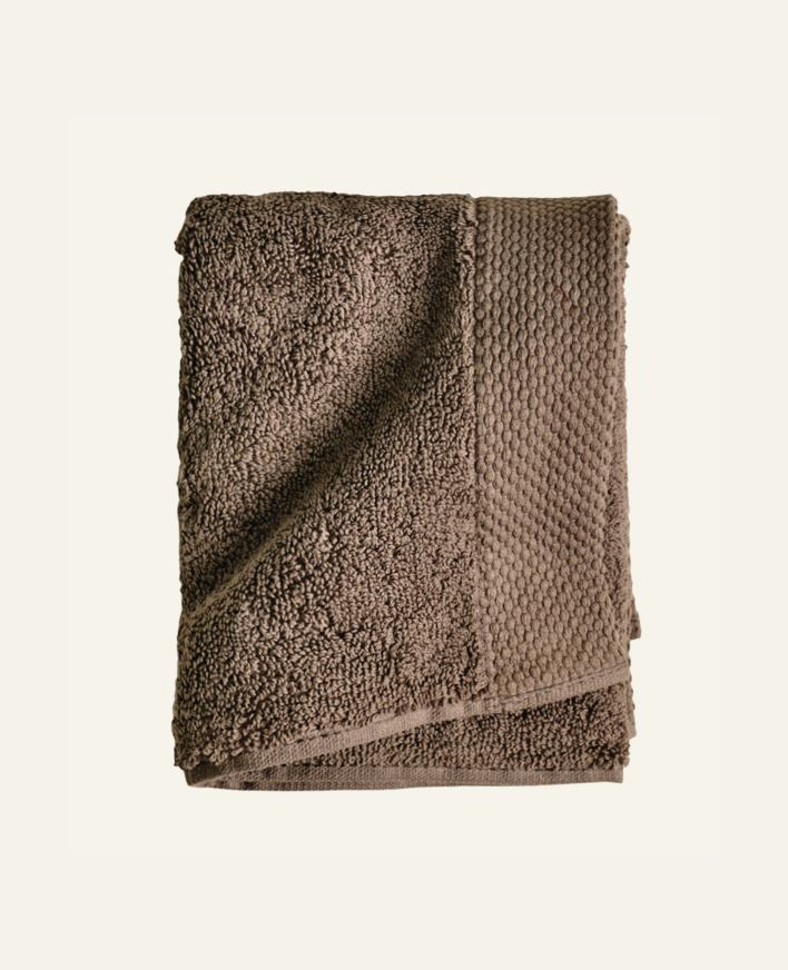 Handduk brun - 84x150 cm brun - 1