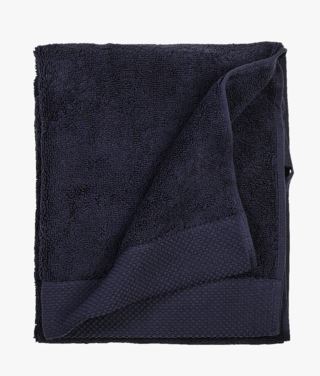 hemtex Celia handduk  marinblå