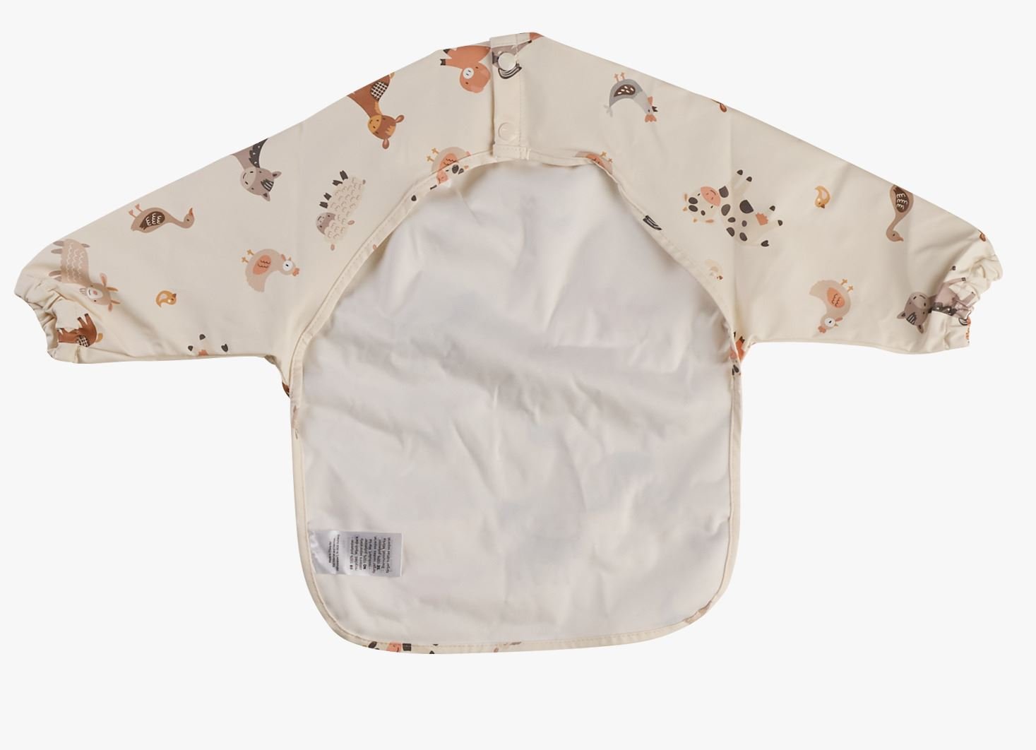 Haklapp med ärm beige - 3