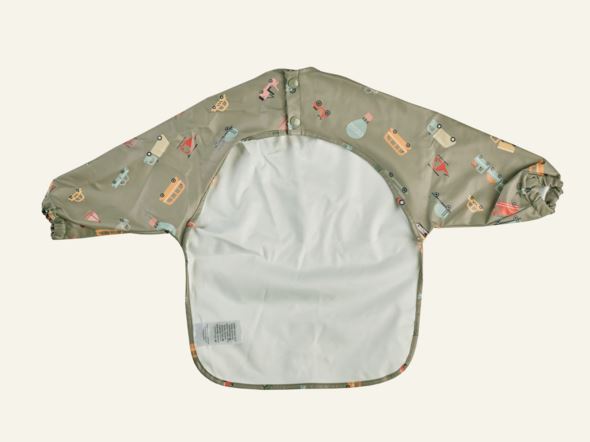 Haklapp med ärm                     grön - 3