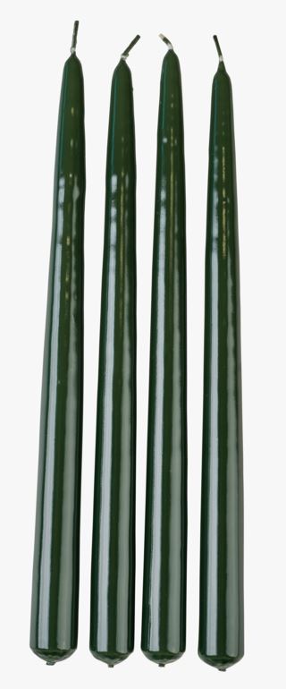 Festljus 4pk kronljus skogsgrön