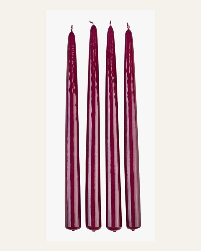 Kronljus burgundy - 2,2x30 cm burgundy - 1