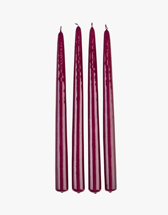 Kronljus burgundy - 2,2x30 cm burgundy - 1