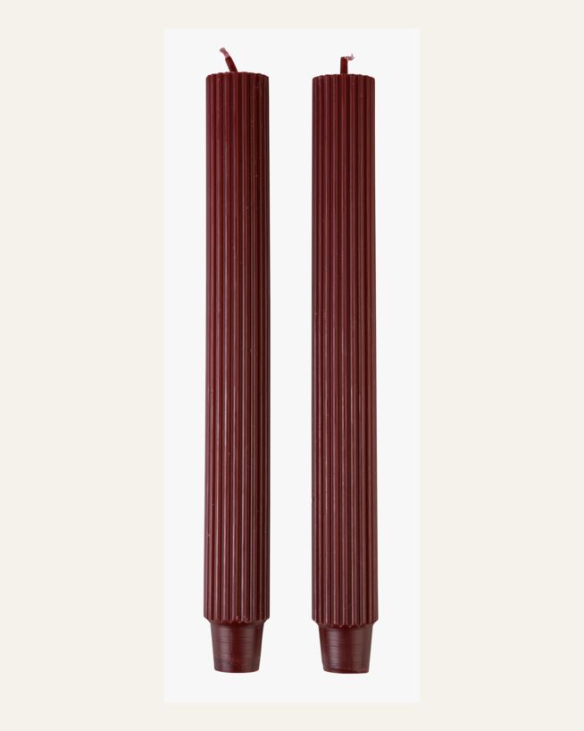 Kronljus burgundy - 2,8x25 cm burgundy - 1